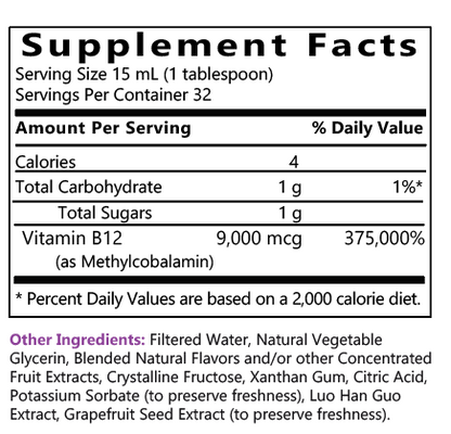 Liquid Vitamin B12 Triple Strength