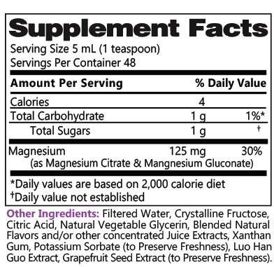 Liquid Magnesium Supplement