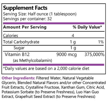 Liquid Vitamin B12 Triple Strength