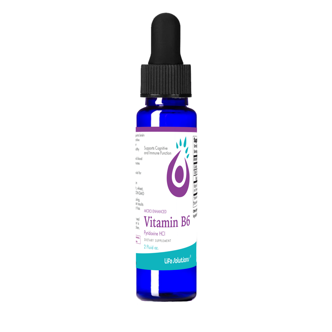 Liquid Vitamin B6 2oz Dropper