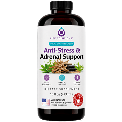 Liquid AntiStress Plus Adrenal Support Supplement