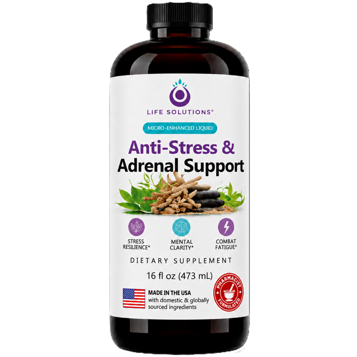 Liquid AntiStress Plus Adrenal Support Supplement