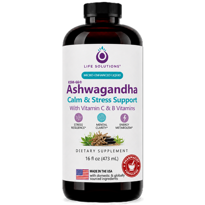 Liquid Ashwagandha Calm & Stress Support Supplement