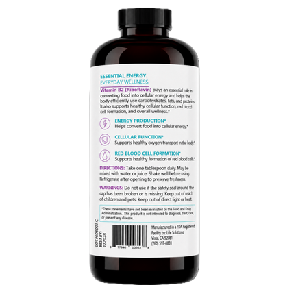 Liquid Vitamin B2 (Riboflavin)