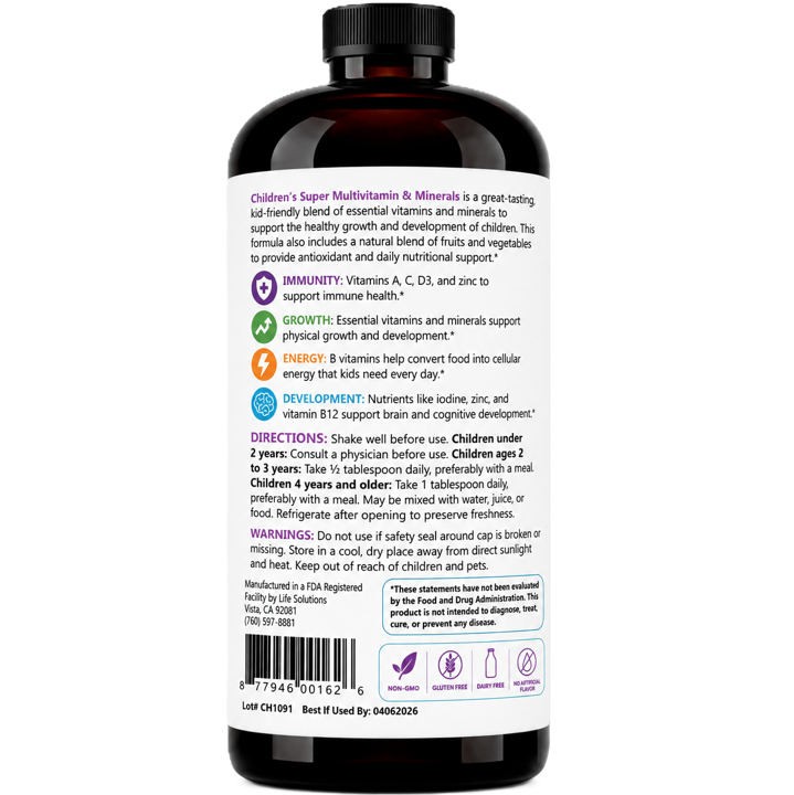 Liquid Children's Super Multivitamins & Minerals