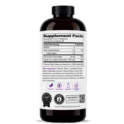 Liquid Zinc Complex Supplement