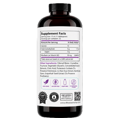 Liquid Vitamin B2 (Riboflavin)