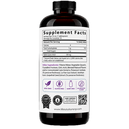 Liquid Alpha Lipoic Acid (ALA)