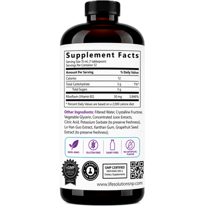 Liquid Vitamin B2 (Riboflavin)