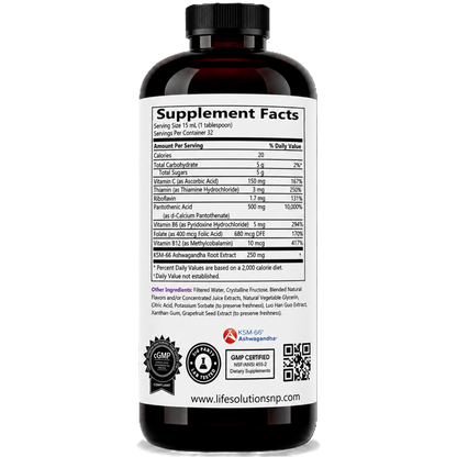 Liquid AntiStress Plus Adrenal Support Supplement