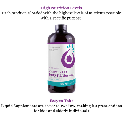 Liquid Vitamin D3 – 5000 IU